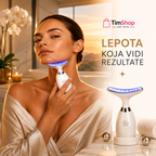 Aparat protiv Bora sa LED i EMS Terapijom – Električni Masažer za Lice i Podmlađivanje