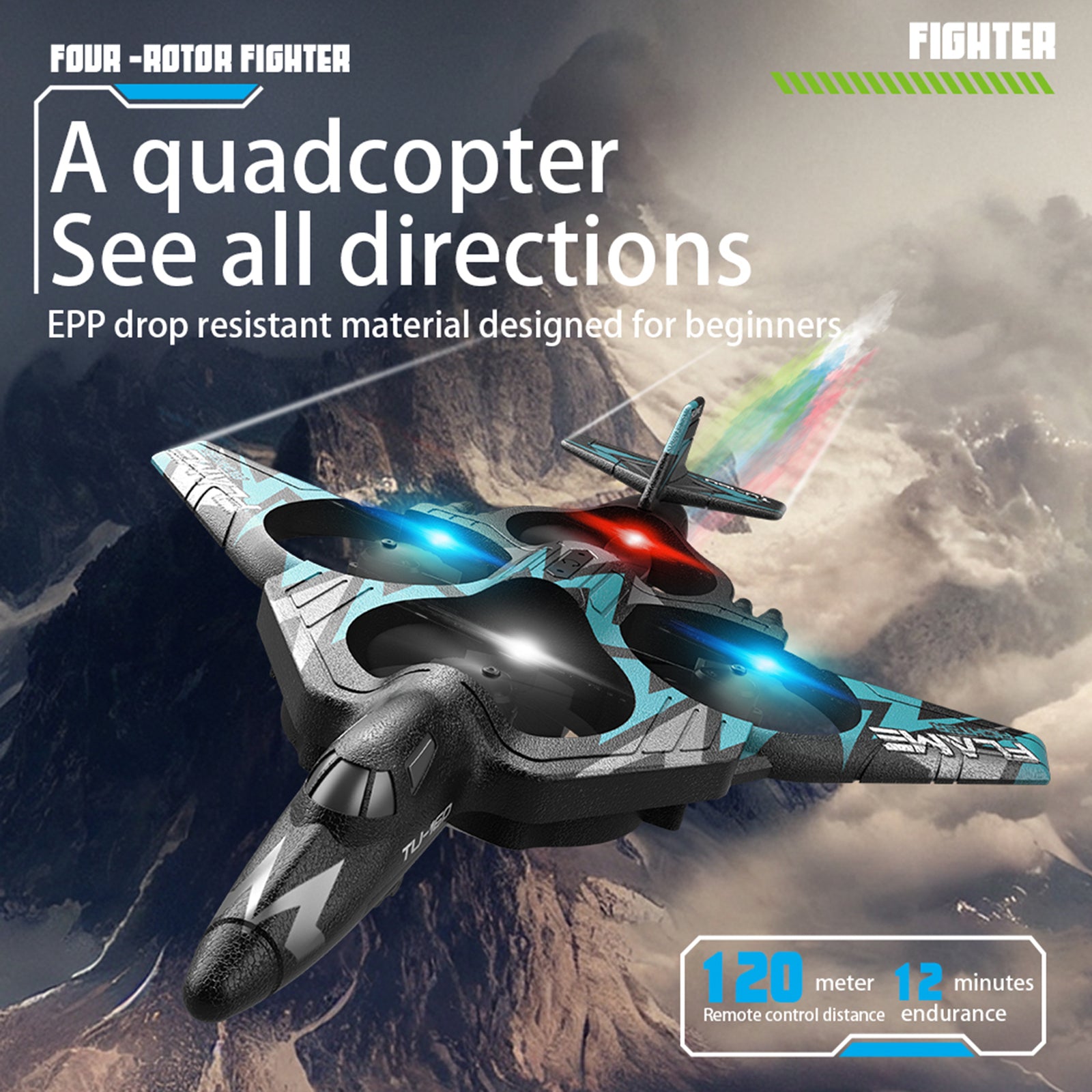 Avion Dron X23 sa HD Kamerom i Dim Efektom