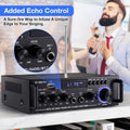 BT-298 Pro – HiFi Bluetooth Pojačalo 400W×2 sa MIC i FM Radiom