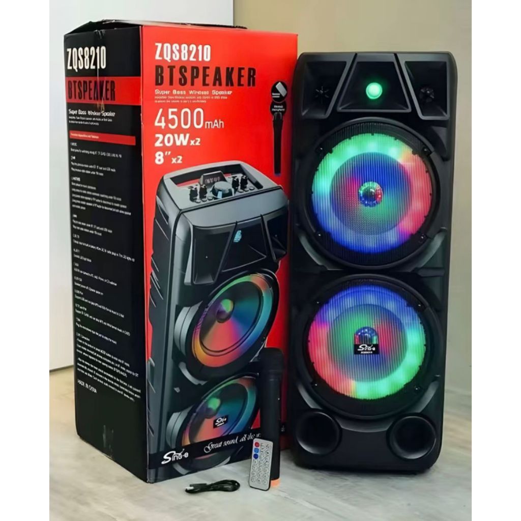 Bluetooth zvucnik ZQS-8210 2x8