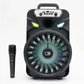 Bluetooth zvucnik karaoke 8 inca sa led svetlom