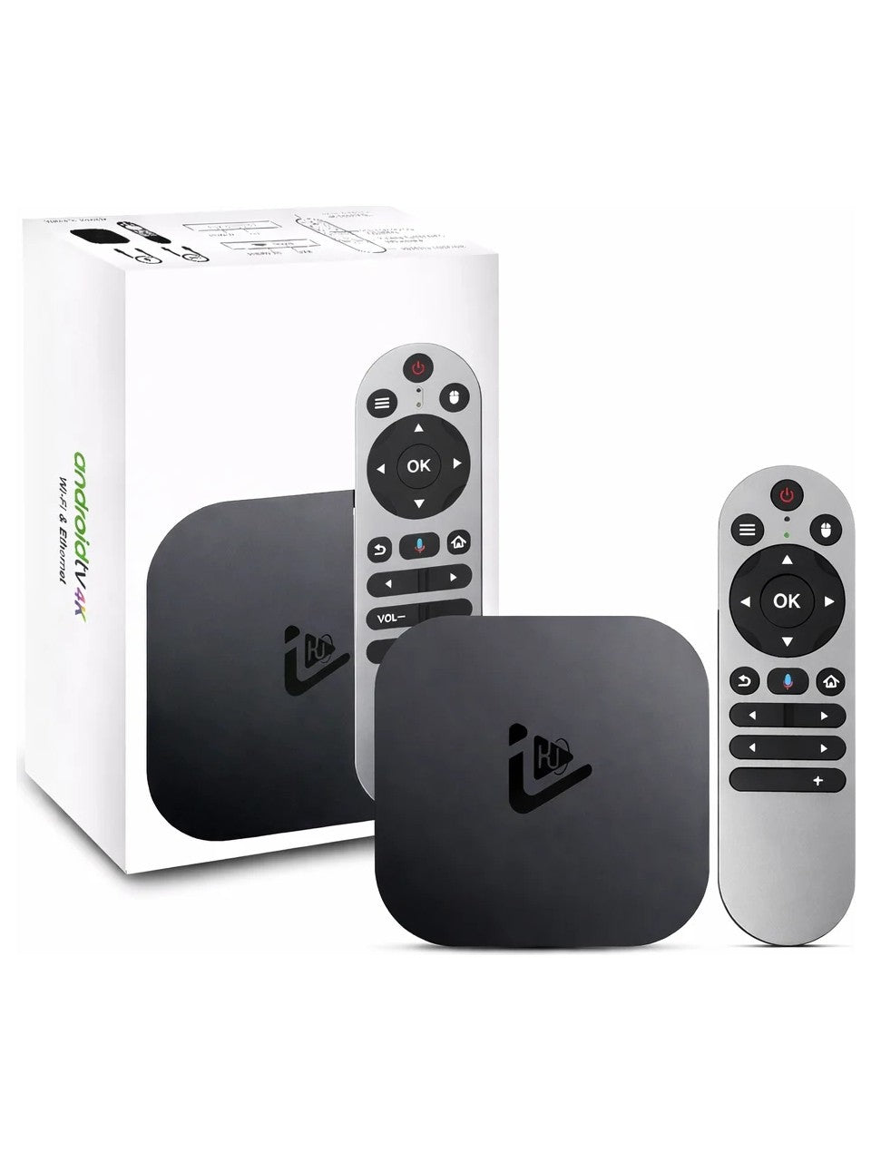 C7 Android TV Box 2GB/16GB – 4K Ultra HD Smart TV Kutija sa Glasovnim Daljinskim Upravljačem, Wi-Fi i IPTV Podrškom