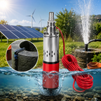Solarna Potapajuća Pumpa Raketa MUSTANG Mini 12V – Pumpa za Vodu na Solarni Pogon za Bunare, Bašte, Navodnjavanje i Fontane