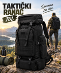 Taktički Army Ranac 70L – Vojni Ranac Velikog Kapaciteta, Crni