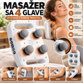 Masažer sa 4 Glave – Električni Masažer za Vrat, Leđa, Ramena i Telo