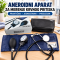 Aneroidni Aparat za Merenje Krvnog Pritiska – Ručni Manometar sa Manžetnom i Stetoskopom