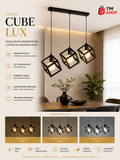 Cube Lux LED Viseći Luster – Ekskluzivni Geometrijski Luster za Moderan Dom, Elegantna Premium Rasveta za Trpezariju i Dnevnu Sobu