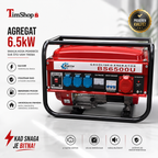 Agregat SMITH AUSTRIA 6.5 kW | Benzinski Generator Struje 6500W za Kuću, Gradilište i Vikendicu