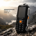 Land Rover Dual SIM Mobilni Telefon – Otporan na Udarce, Jaka LED Lampa, Dugotrajna Baterija
