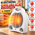 Električna Grejalica sa Ventilatorom 2000W – Sobna Grejalica sa Podesivom Temperaturom