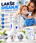 Prenosni Ultrazvučni Inhalator Mesh Nebulizer – Kompaktan Aparat za Inhalaciju