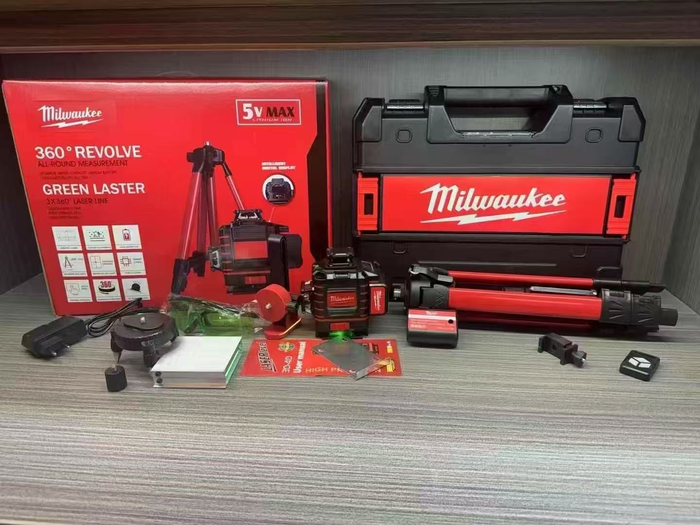 M18 laser za nivelaciju 4D 16 Linija Digitalni sa Stalkom
