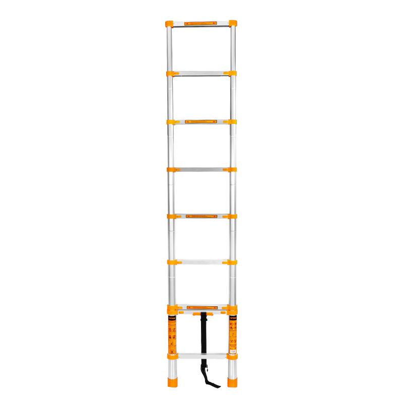 DINGQI Aluminijumske Teleskopske Merdevine 3.2m – Sklopive, Lagane, Nosivost do 150kg