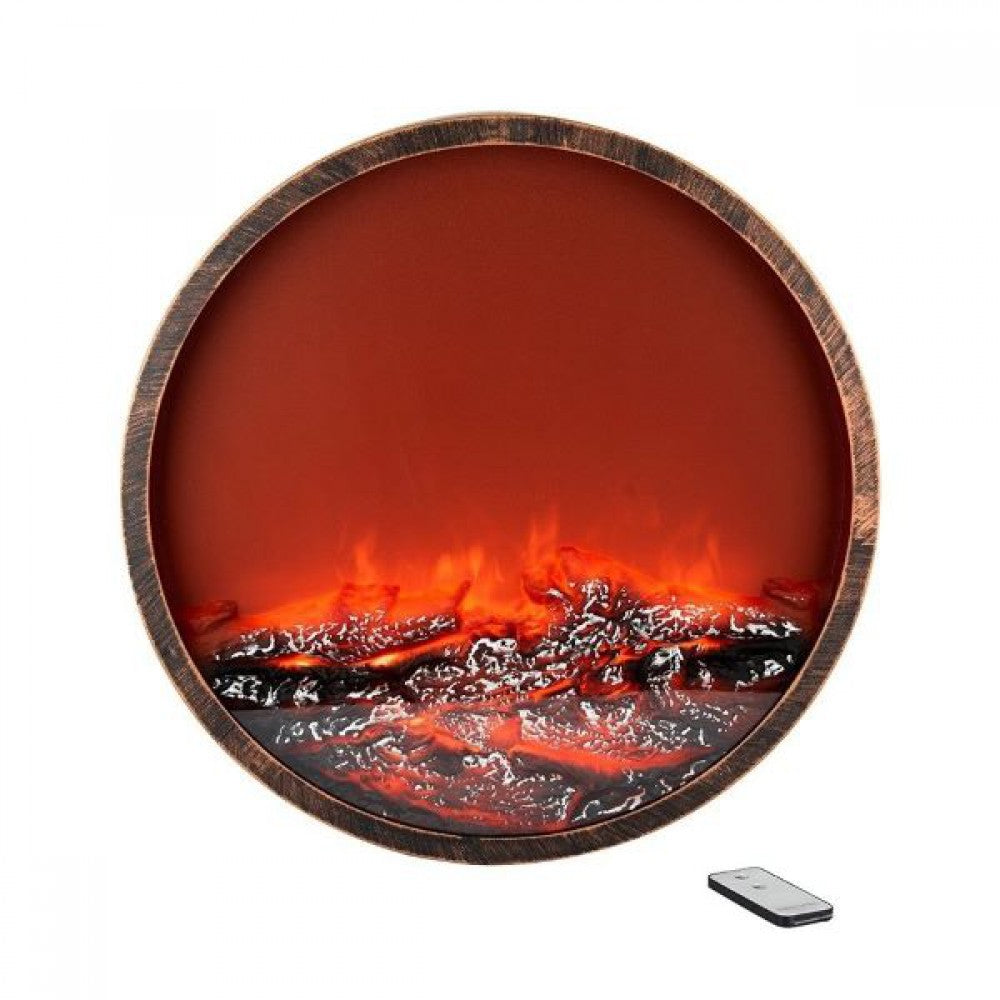 Dekorativni LED Kamin Okrugli