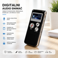 Digitalni Audio Snimač Razgovora sa LCD Ekranom – Diktafon za Predavanja, Intervjue i Sastanke