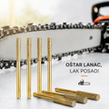 Dijamantske Turpije za Oštrenje Lanca Motorne Testere 3+3 GRATIS – Set za Precizno Oštrenje Lanaca