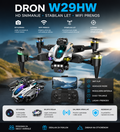 Dron W29HW sa Kamerom i Daljinskim Upravljačem – HD Snimanje, Stabilan Let i WiFi Prenos za Decu i Odrasle