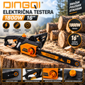 Električna Testera Dingqi 1800W – 16" Lančana Testera za Drva, Orezivanje i Radove u Bašti