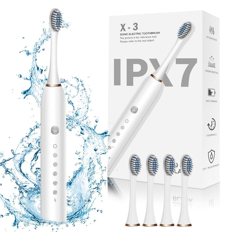 X3 Električna Četkica za Zube – 4 Nastavka
