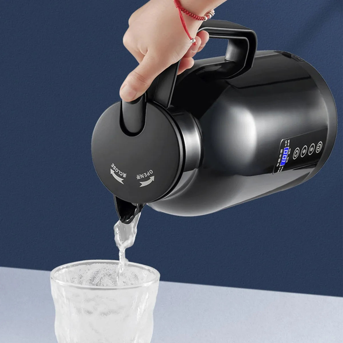 Elektricno kuvalo za auto I kamion 12v/24v sa LCD Ekranom