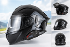 Flip Up Kaciga sa Bluetooth Interkomom – Modularna Moto Kaciga sa Handsfree