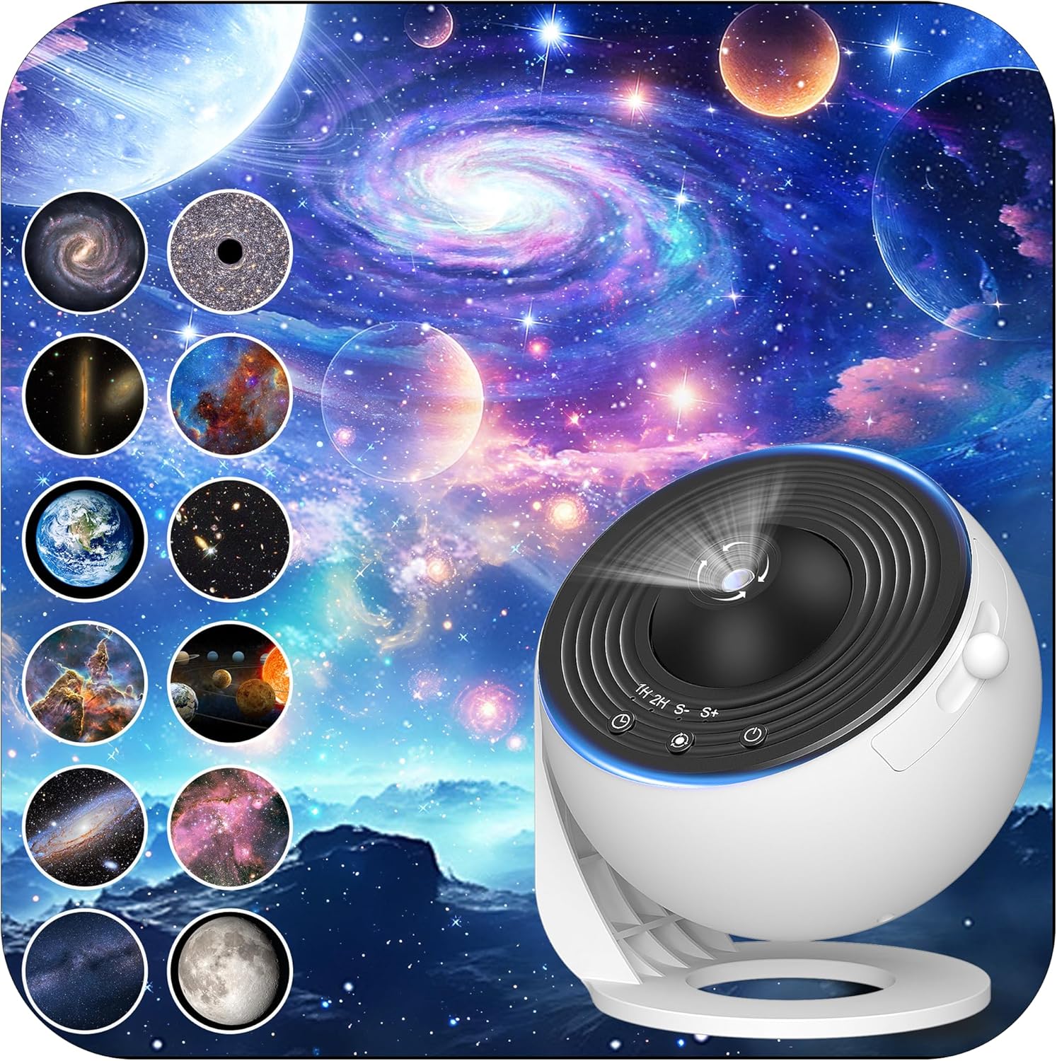 Galaxy Projektor Zvezdanog Neba – Planetarijum sa 12 Diskova