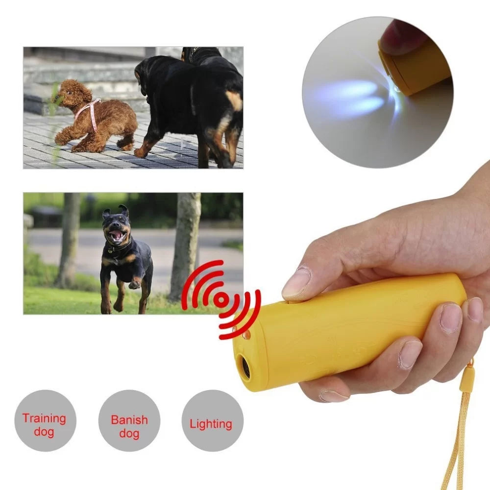 Ultrasonični uređaj za treniranje pasa i rasterivač pasa