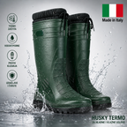 Husky PVC Termo Čizme – Tople, Vodootporne | Italijanski Kvalitet