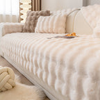 Krzneni fleker prljavo belo 70×250 cm – mekani, topli i elegantni dodatak za svaki dom