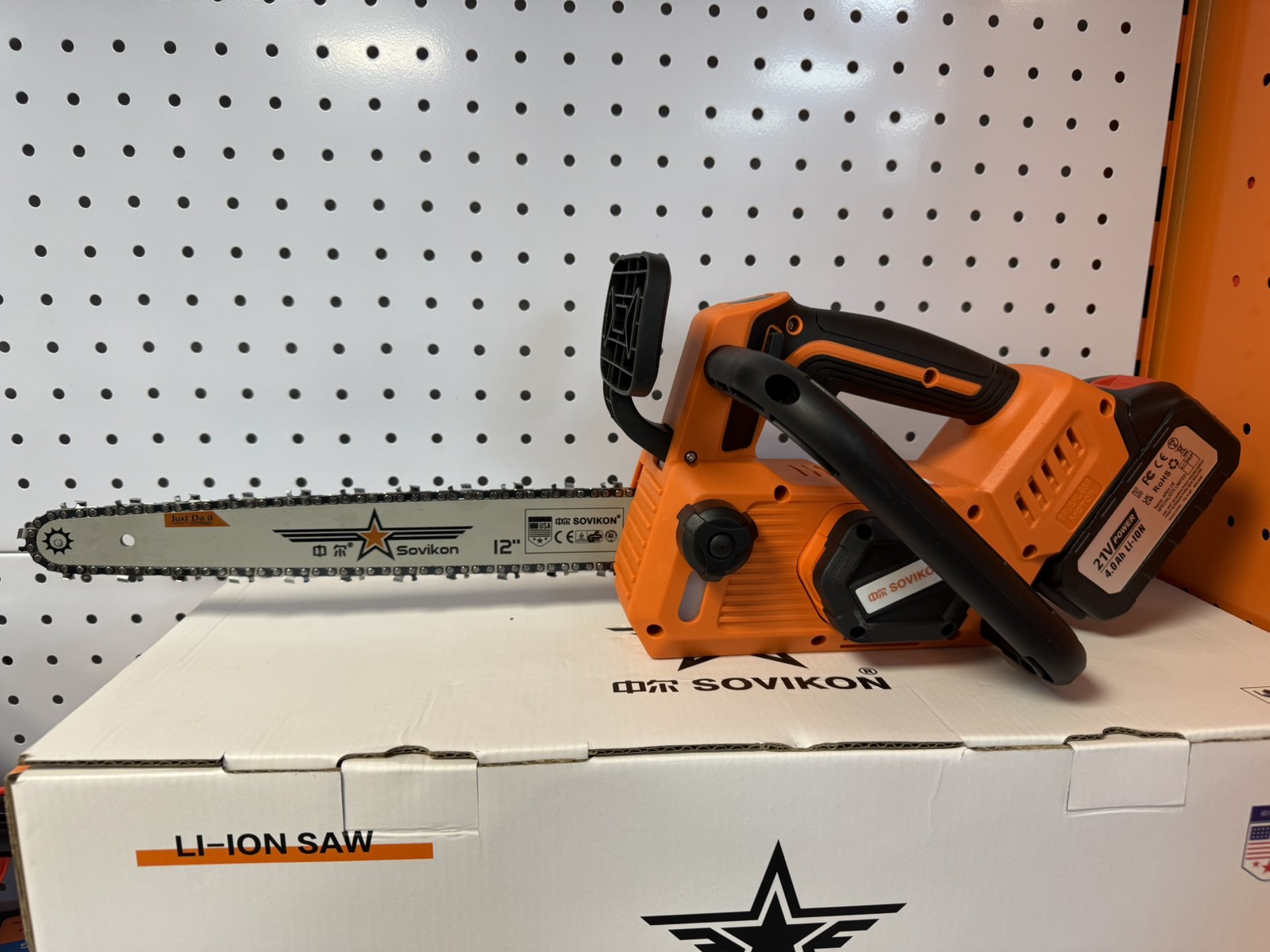 SOVIKON Aku testera 21V – 12 inča, 2 baterije