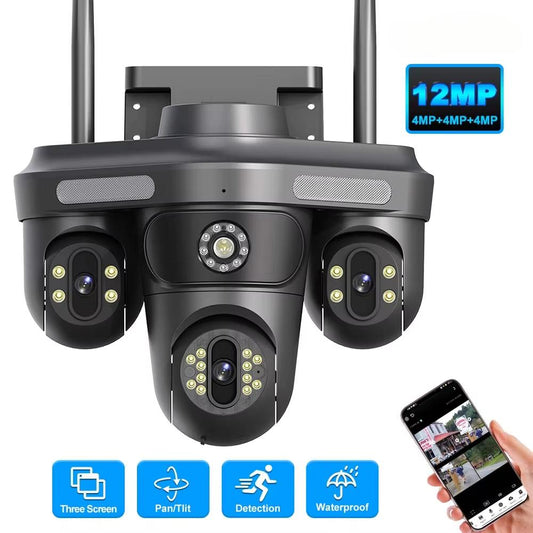 IP Wifi Kamera sa Tri Sočiva i 12MP Rezolucijom