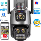 Ip kamera PTZ kamera sa 3 sociva i sirenom 4k 8x zoom