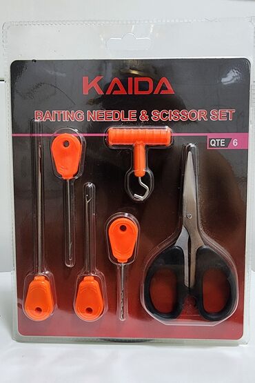 KAIDA set igle i makaza za mamce