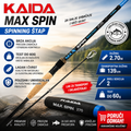 Kaida MAX SPIN 2.70m 60g – Spinning Štap za Daleke Zabačaje | Brza Akcija i Precizna Kontrola