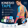 Kinesio Tape Trake za Mišiće i Zglobove – Elastične Sportske Trake za Podršku, Oporavak i Ublažavanje Bolova 1+1 GRATIS