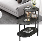 Klub stočić sa 3 nivoa Crni moderan sto za dnevnu sobu