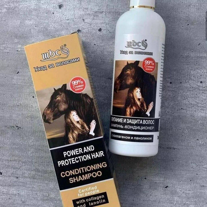 Konjski Šampon za Brzi Rast Kose – Original Ruski Šampon Protiv Opadanja Kose