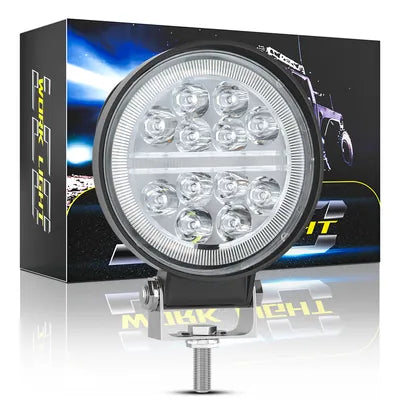 LED radno svetlo 48W 4″ – Okruglo, 12V/24V, za motor i off-road