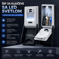 Safe Box – Sigurnosni Šef za Ključeve sa LED Svetlom i Šifrom za Kuću, Apartman i Vikendicu