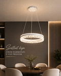 LED Kristalni Viseći Luster 40W 50cm sa Daljinskim Upravljačem – 3 Boje Svetla