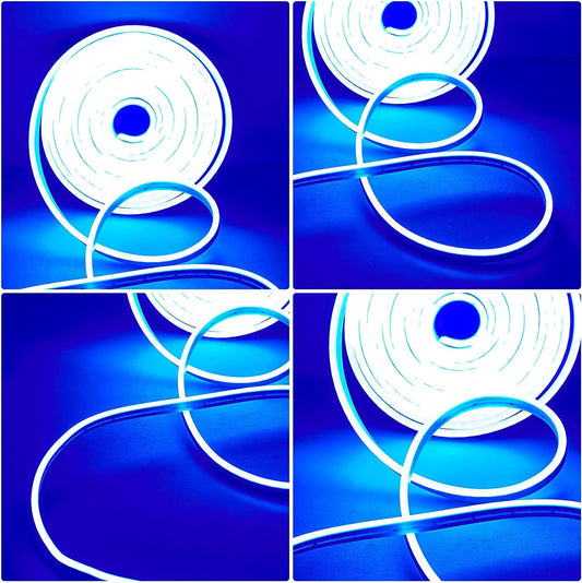 LED NEON flex traka - 10m 220v Plava