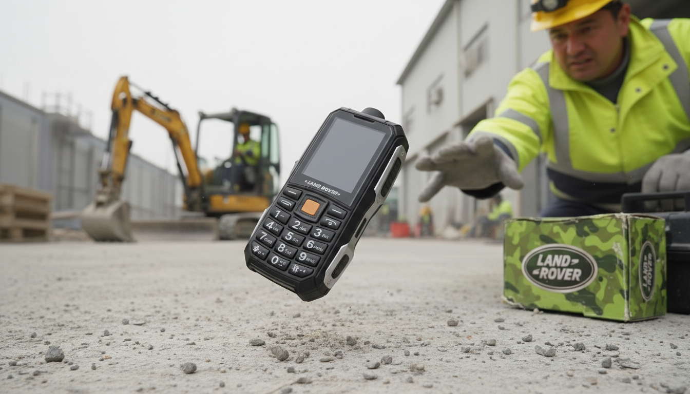 Land Rover Dual SIM Mobilni Telefon 13800mAh Srbija – Otporan na Udarce, Jaka LED Lampa, Dugotrajna Baterija