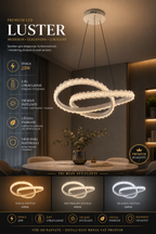Luster Cristallo Lux – Moderni LED Viseći Luster sa Kristalnim Sjajem