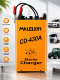 MALELON CD-430A Profesionalni Punjač i Starter za Akumulatore – 12V/24V Automatski Punjač za Automobile, Kamione i Traktore