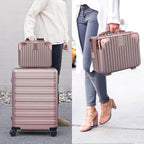 Mini Kofer ABS za Šminku (2 Komada) – Elegantna i Čvrsta Putna Torba za Kozmetiku i Putovanja