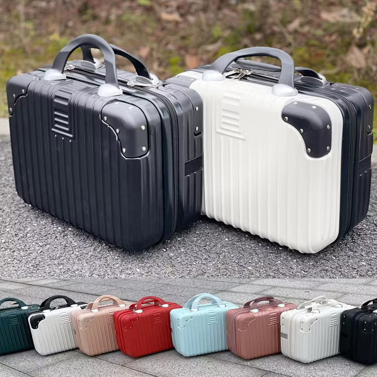 Mini Kofer ABS za Šminku (2 Komada) – Elegantna i Čvrsta Putna Torba za Kozmetiku i Putovanja