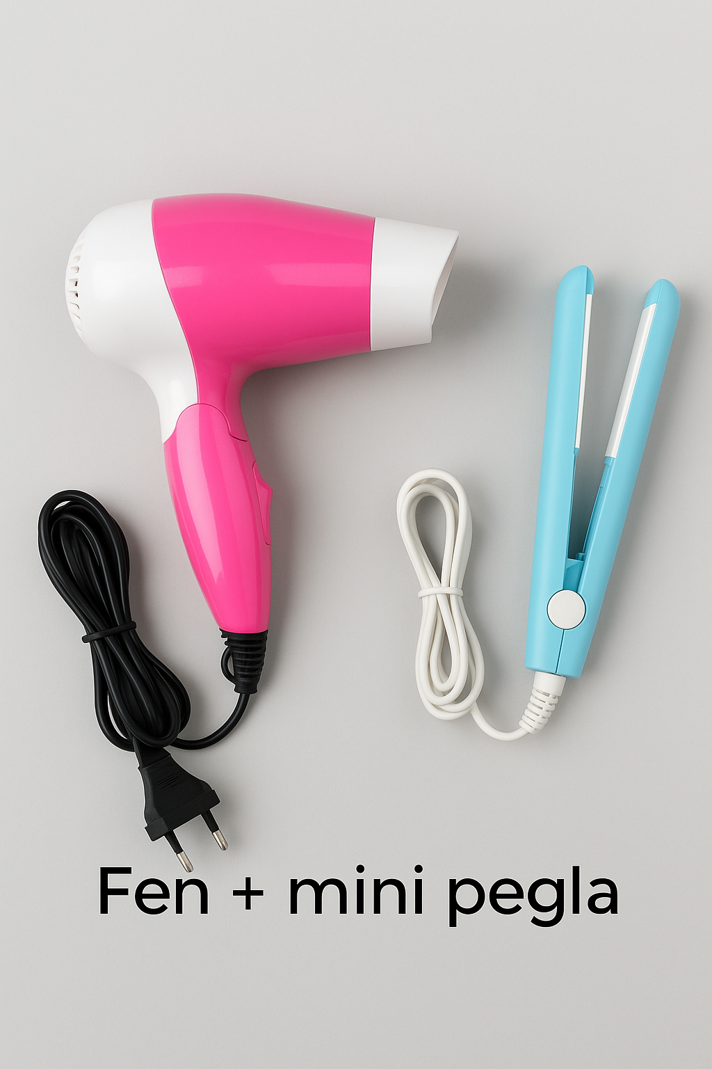 Mini putni set Fen i Pegla za kosu