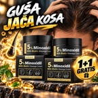 Minoksidil 5% Krema za Kosu sa Biotinom – Nega Temena, 100 g, 1+1 GRATIS