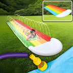 Naduvavajući Vodeni Tobogan sa Prskalicama 465 cm – Letnji Vodeni Slip and Slide za Decu i Odrasle | Dvorišni Vodeni Park