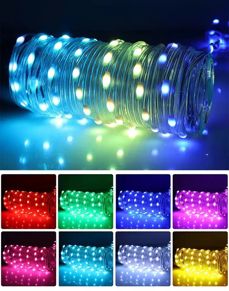 Led RGB novogodisnje lampice 20M